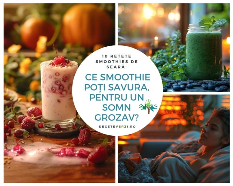Rețete smoothies de seară: Ce Smoothie Simple și Delicioase Poți Savura, pentru un somn Grozav?