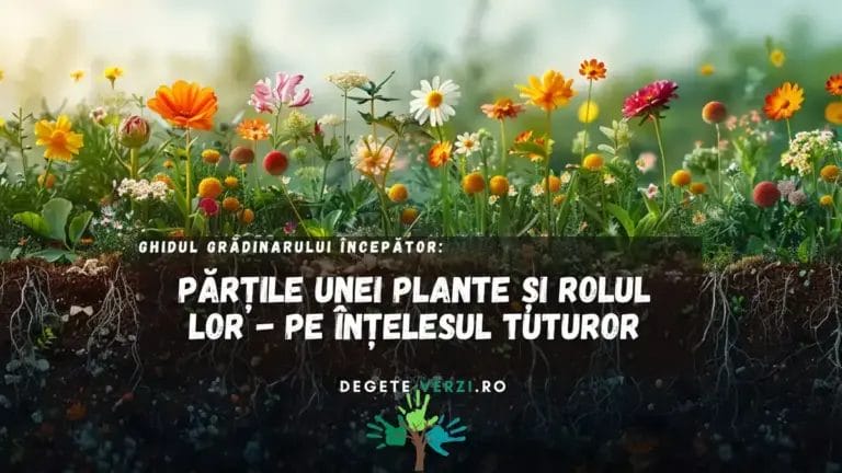 Părțile unei plante și rolul lor – pe înțelesul tuturor