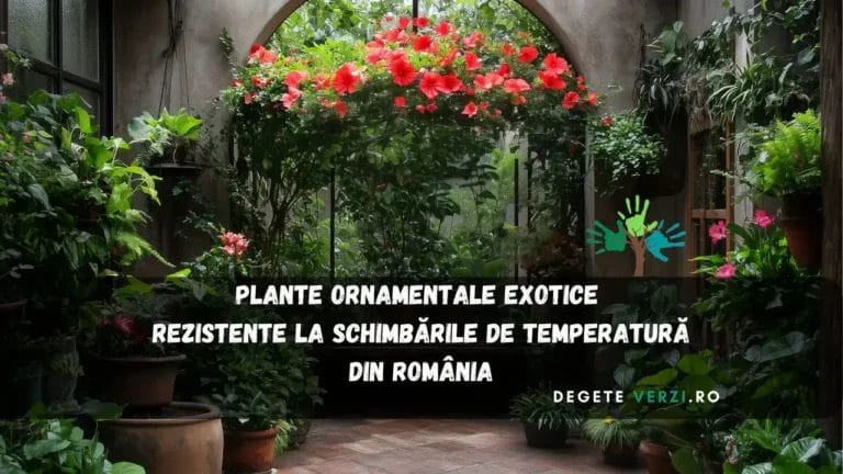 Ce plante ornamentale exotice sunt cele mai rezistente la schimbările de temperatură?